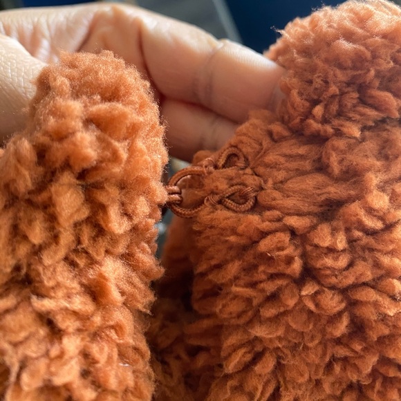 Long Sleeve Oversized Long Maxi Teddy Bear Fur Coat - Picture 10 of 10